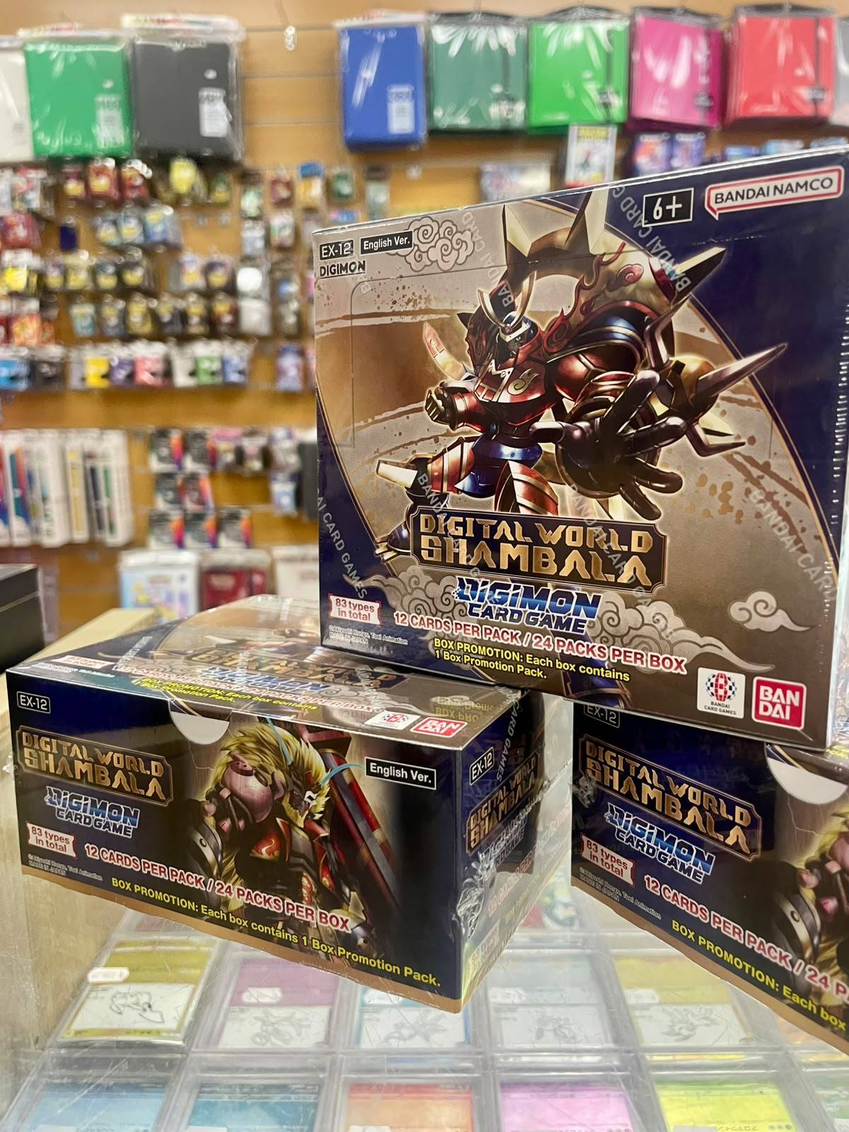Digimon - Display EX12 Digital World Shambala -