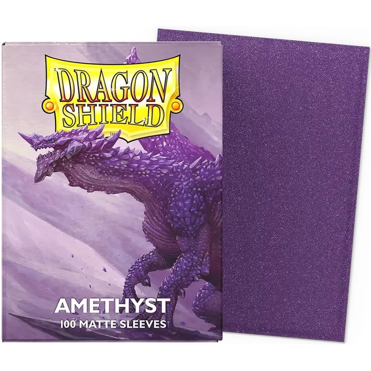 Item 100 Card Sleeves - Standard - Matte Amethyst - Dragon Shield