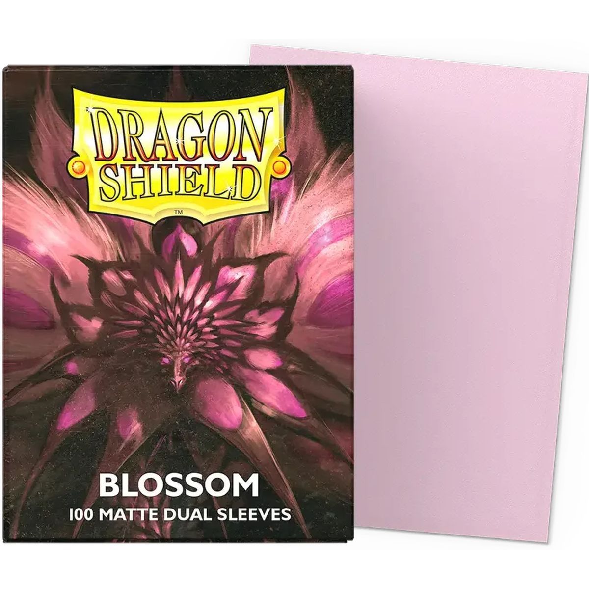 Item 100 Card Sleeves - Standard - Matte Blossom - Dragon Shield