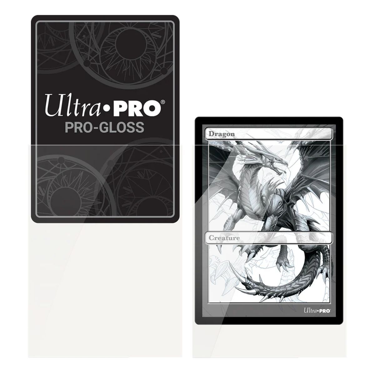 100 Card Sleeves - Standard - Pro-Gloss: Clear Transparent - Ultra Pro