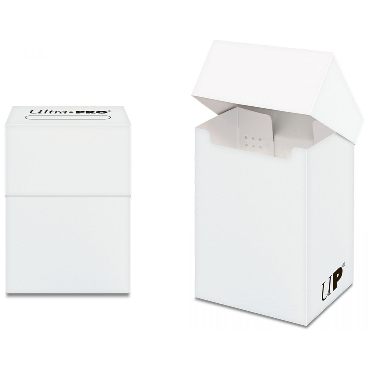 Ultra Pro - Deck Box Solid - White - White 80+