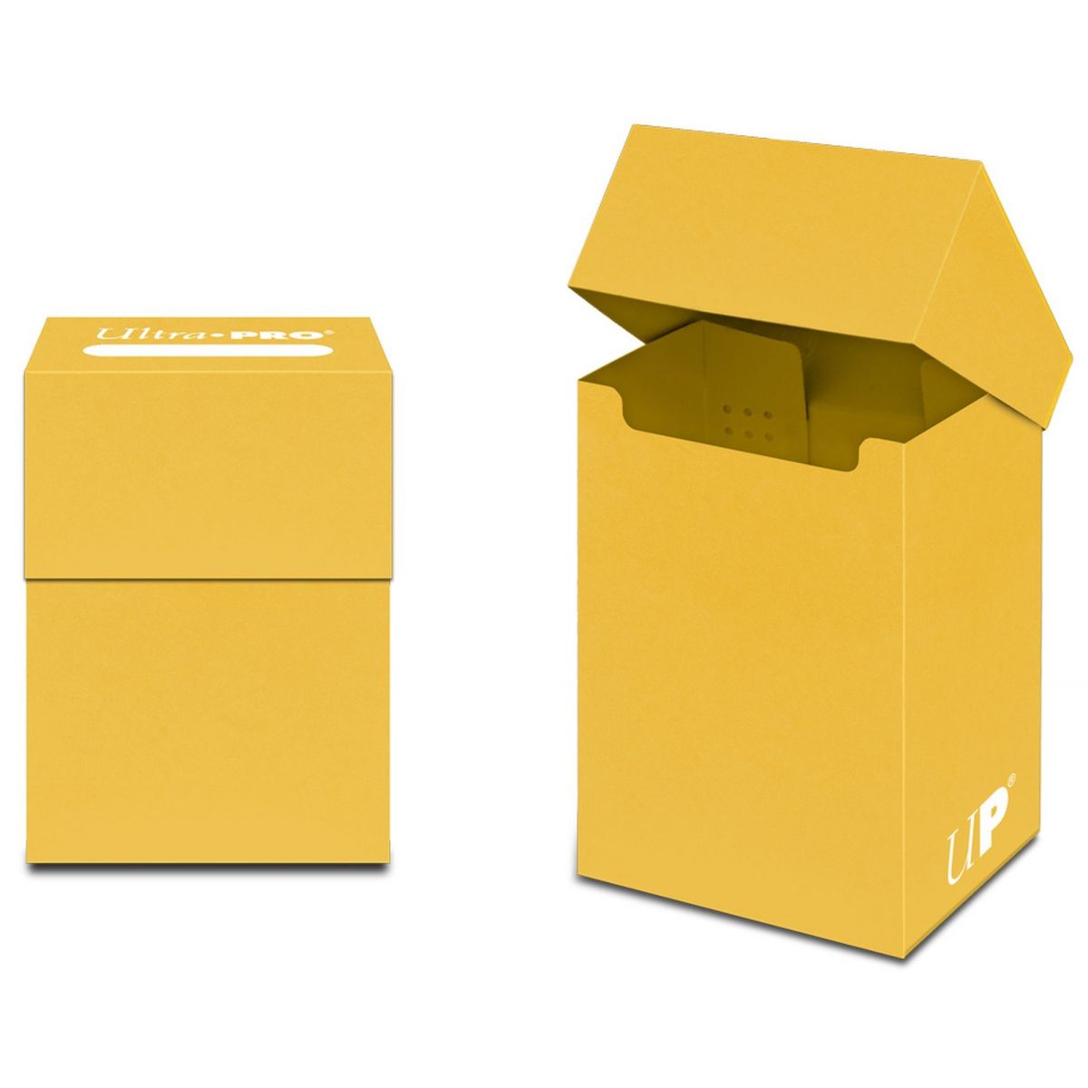 Ultra Pro - Deck Box Solid - Yellow - Yellow 80+