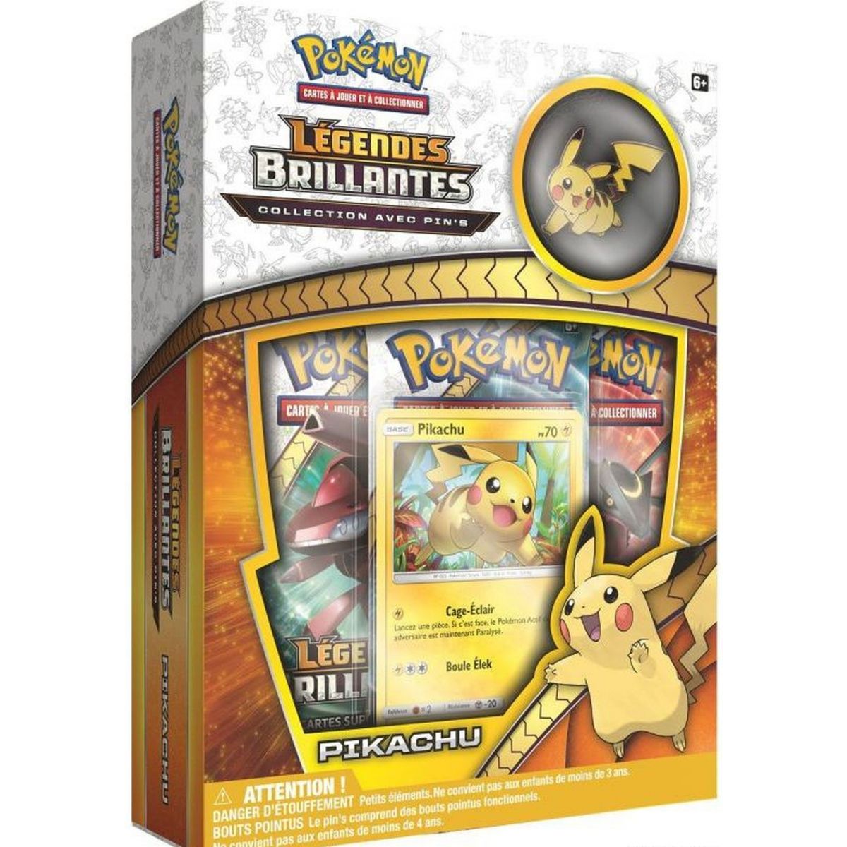 Pokémon - Pin's Box - Pikachu - Shining Legends [SL3.5] - FR