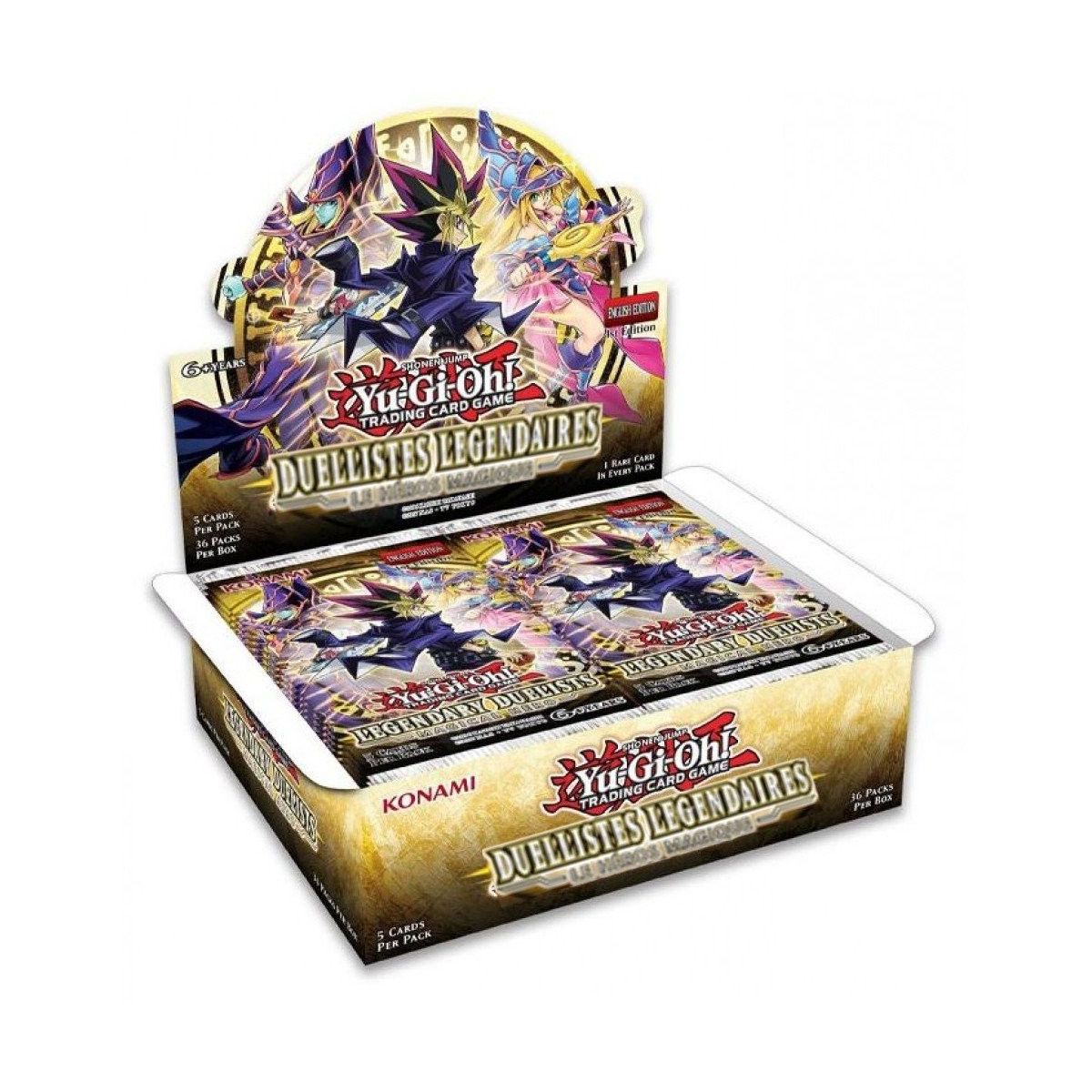 Yu Gi Oh! - Display - Box of 36 Boosters - Legendary Duelists: The Magical Hero - FR