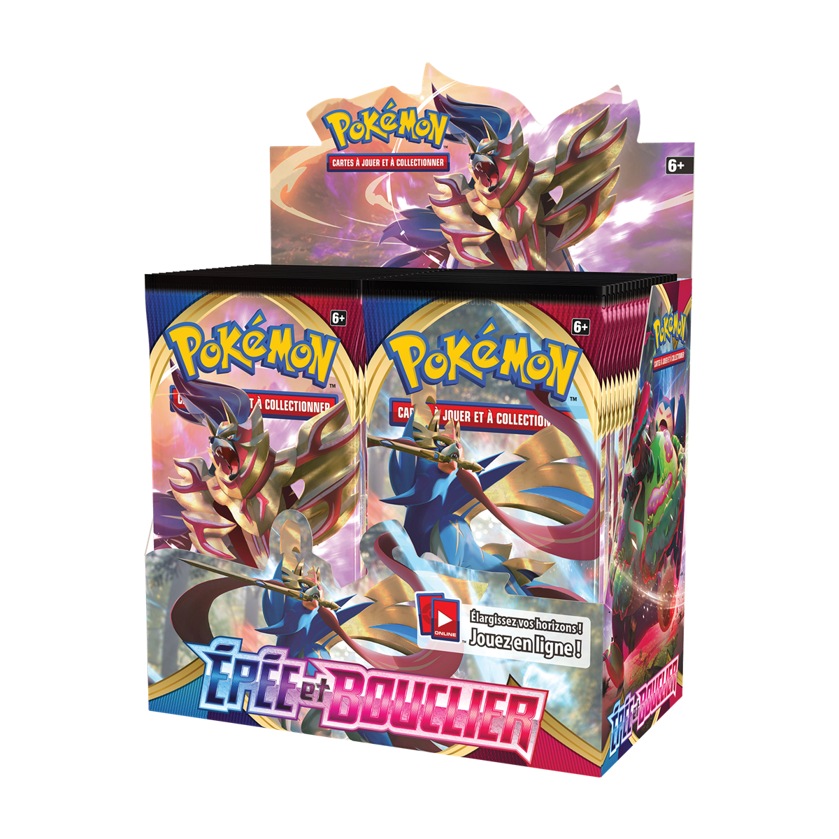 Display Pokemon - Box of 36 Sword and Shield Boosters 01