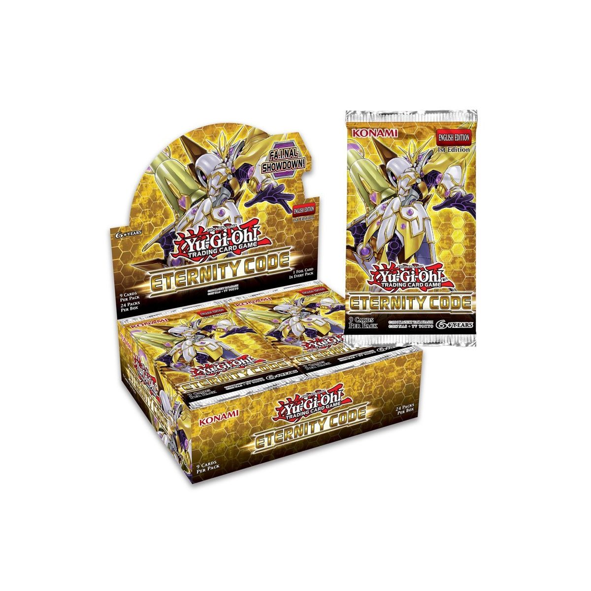 Display Yu-Gi-Oh! Box of 24 Boosters The Code of Eternity - FR