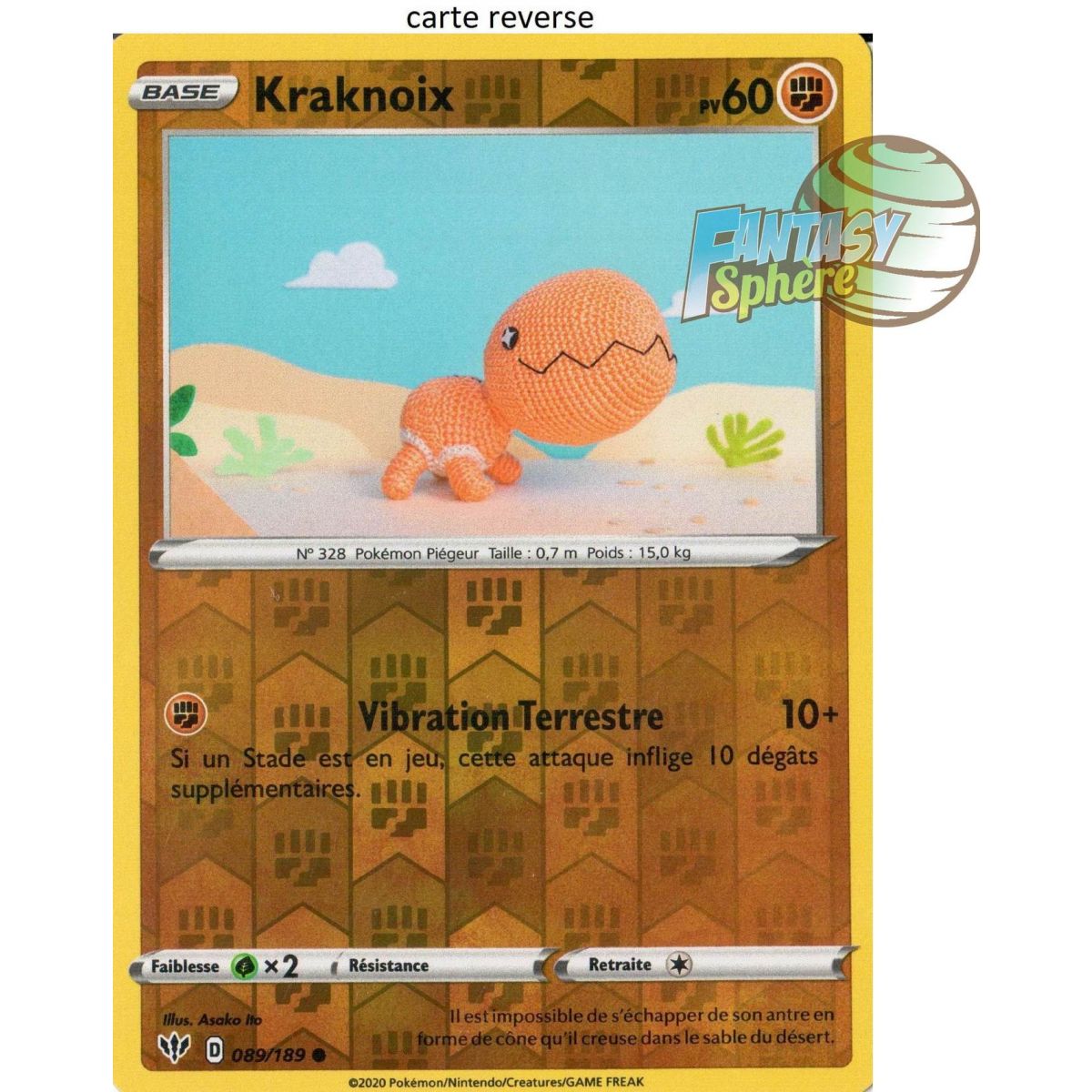 Kraknoix - Reverse 89/189  - EB03 Ténèbres Embrasées