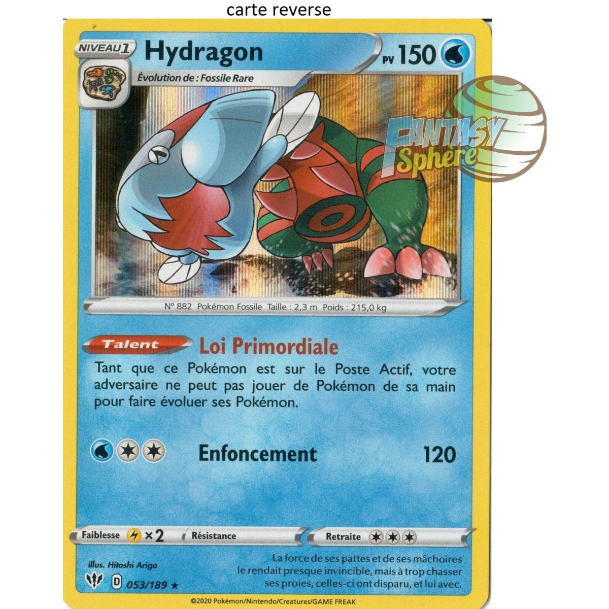 Item Hydragon - Reverse 53/189  - EB03 Ténèbres Embrasées