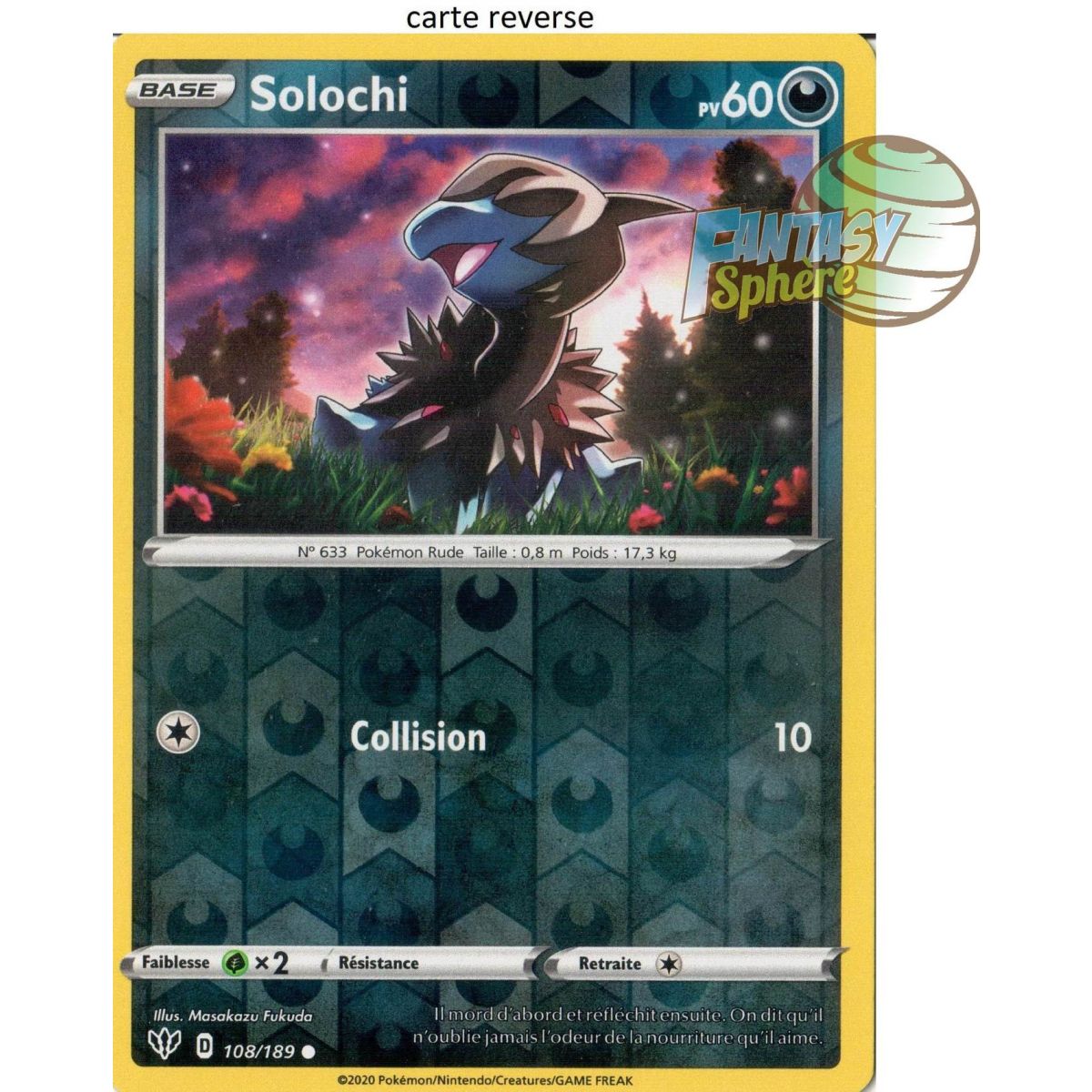 Solochi - Reverse 108/189 - EB03 Darkness Ablaze