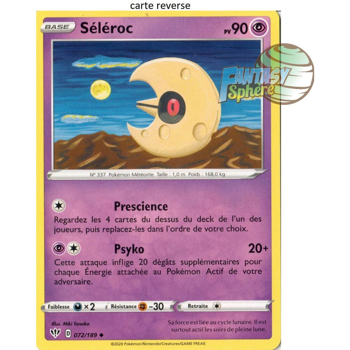 Item Seleroc - Reverse 72/189 - EB03 Darkness Ablaze