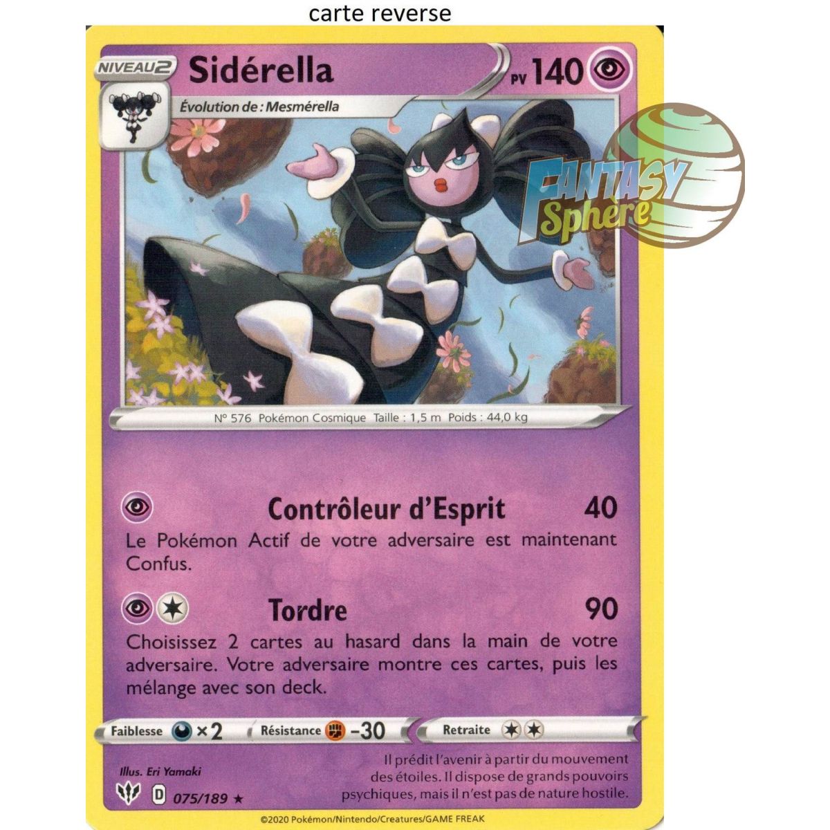 Item Siderella - Reverse 75/189 - EB03 Darkness Ablaze