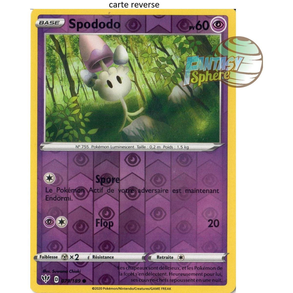 Spododo - Reverse 79/189 - EB03 Darkness Ablaze