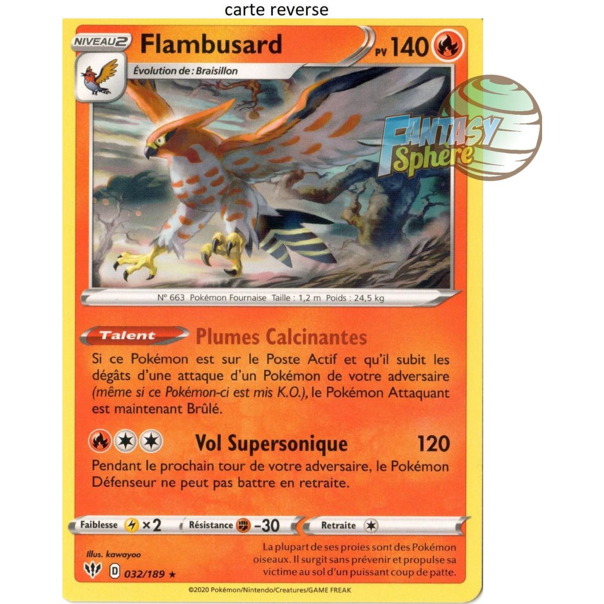 Flambusard - Reverse 32/189 - EB03 Darkness Ablaze