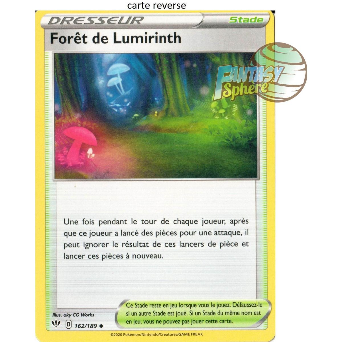 Item Lumirinth Forest - Reverse 162/189 - EB03 Darkness Ablaze
