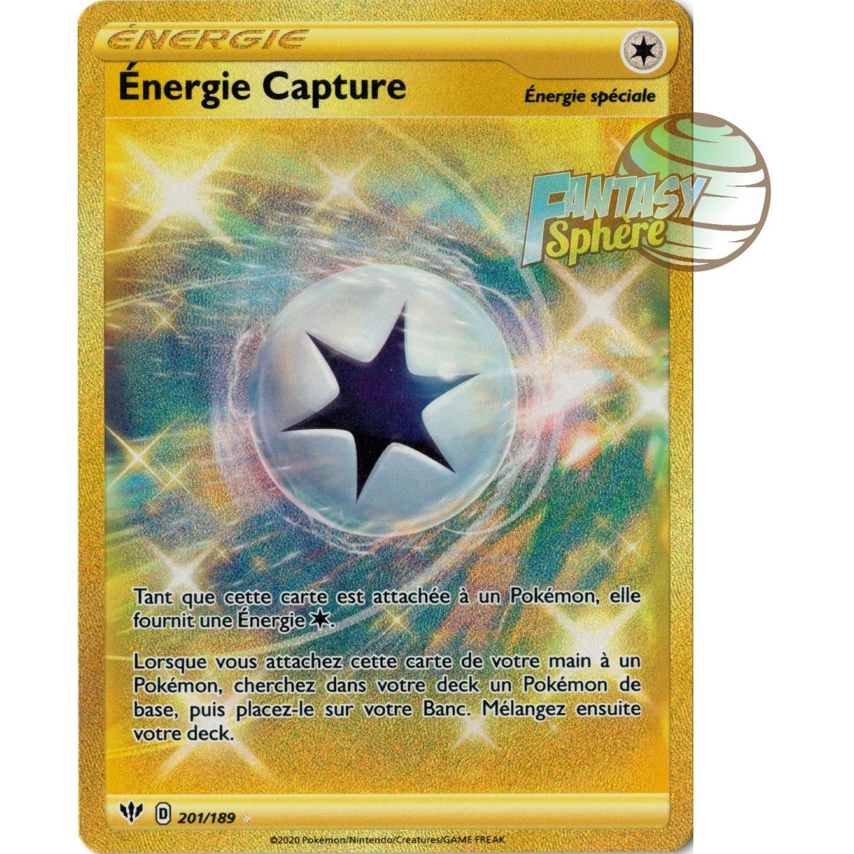 Item Energy Capture - Secret Rare 201/189 - EB03 Darkness Ablaze