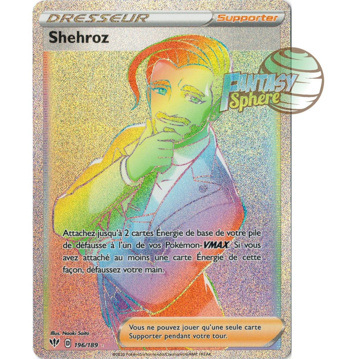 Shehroz - Secret Rare 196/189 - EB03 Darkness Ablaze