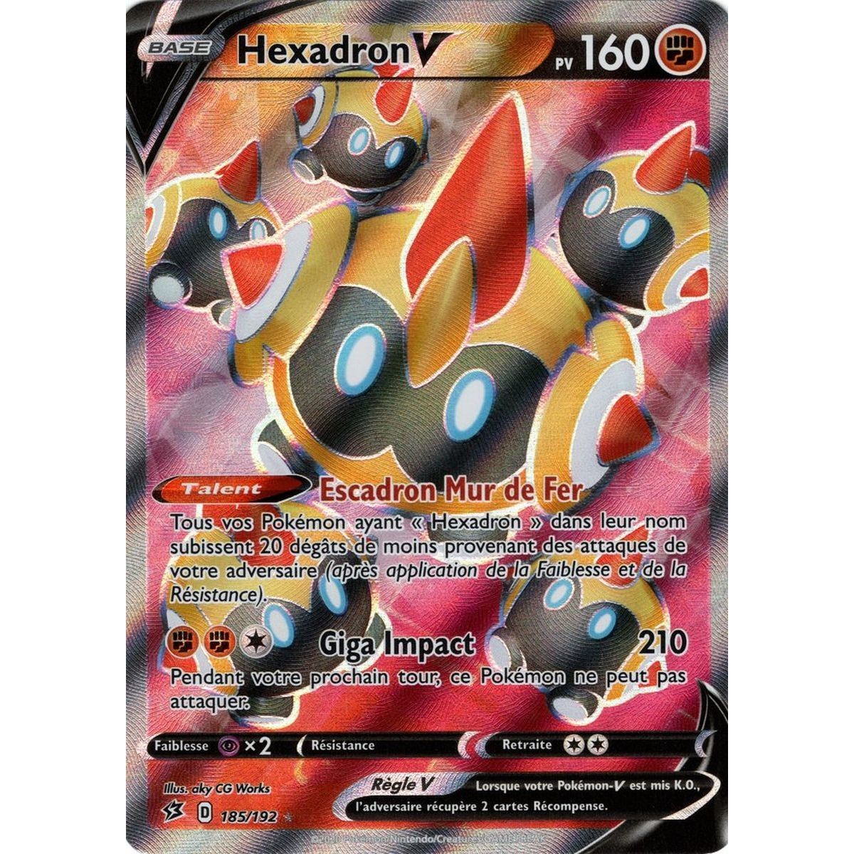 Item Hexadron V - Full Art Ultra Rare 185/192 EB02 Clash of the Rebels