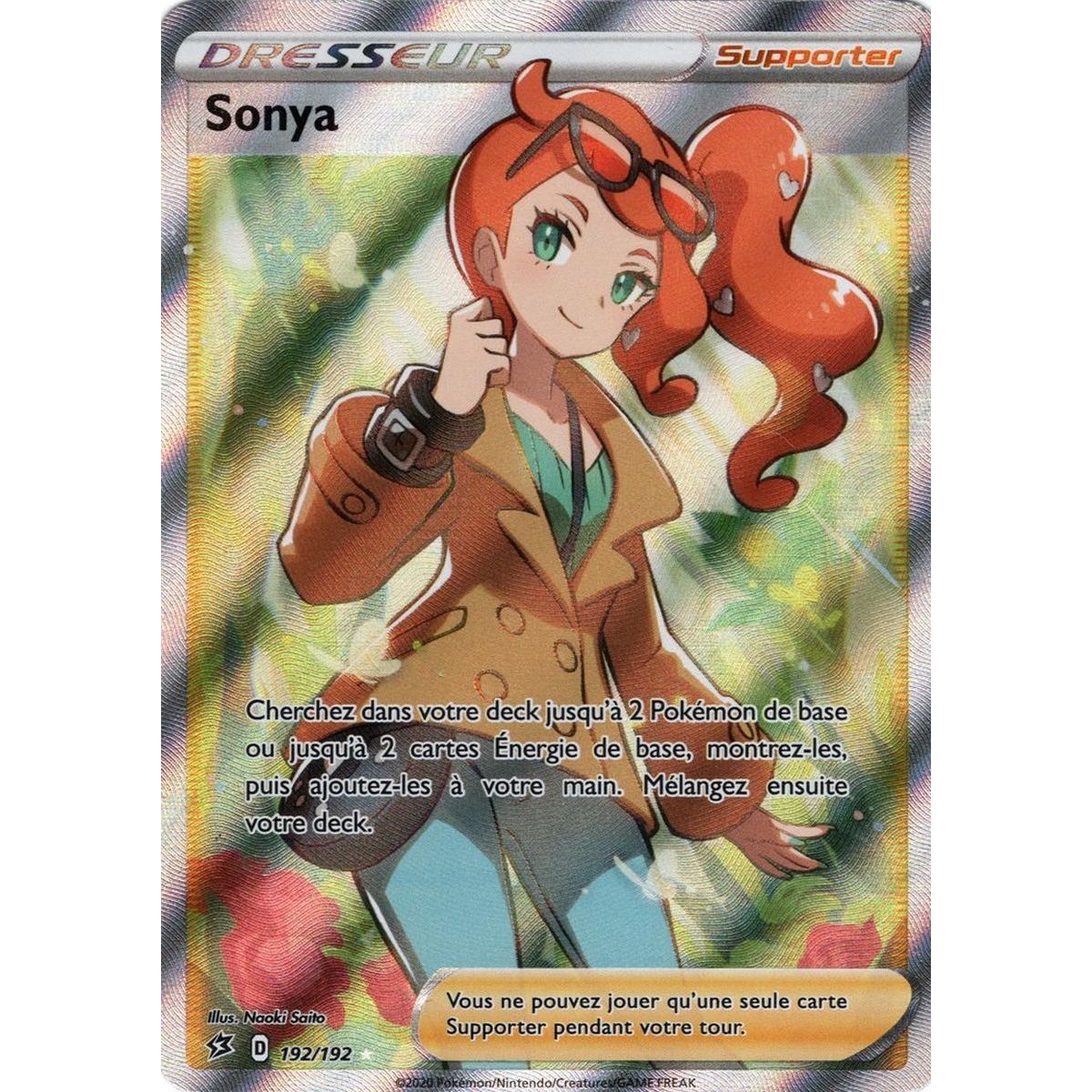 Item Sonya - Full Art Ultra Rare 192/192 EB02 Clash of the Rebels