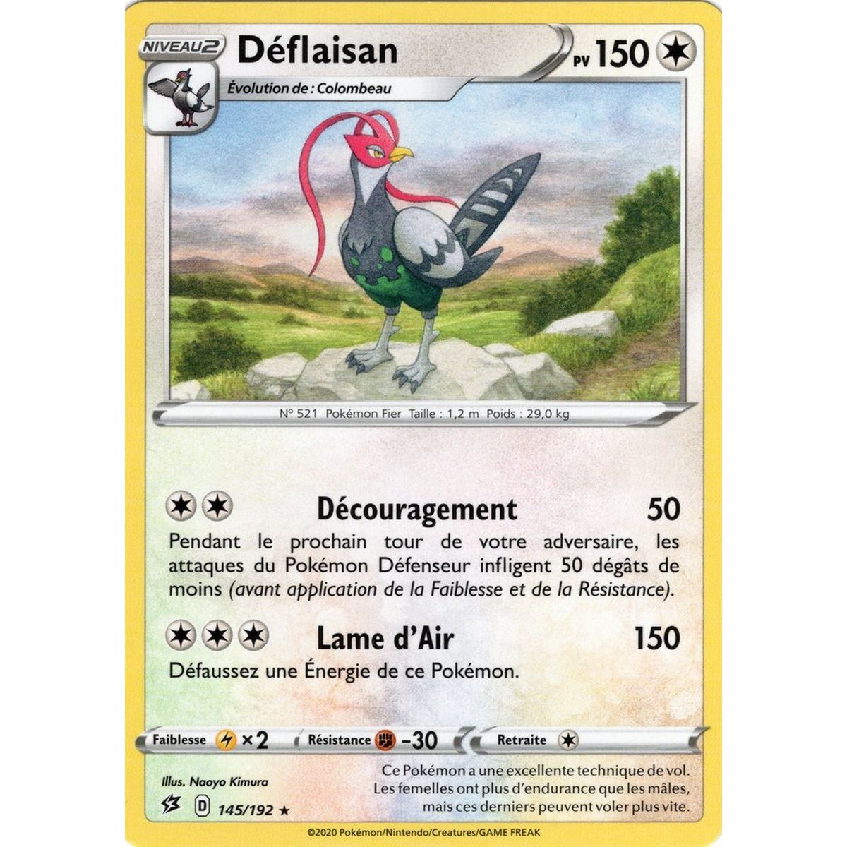 Déflaisan - Rare 145/192 EB02 Clash of the Rebels