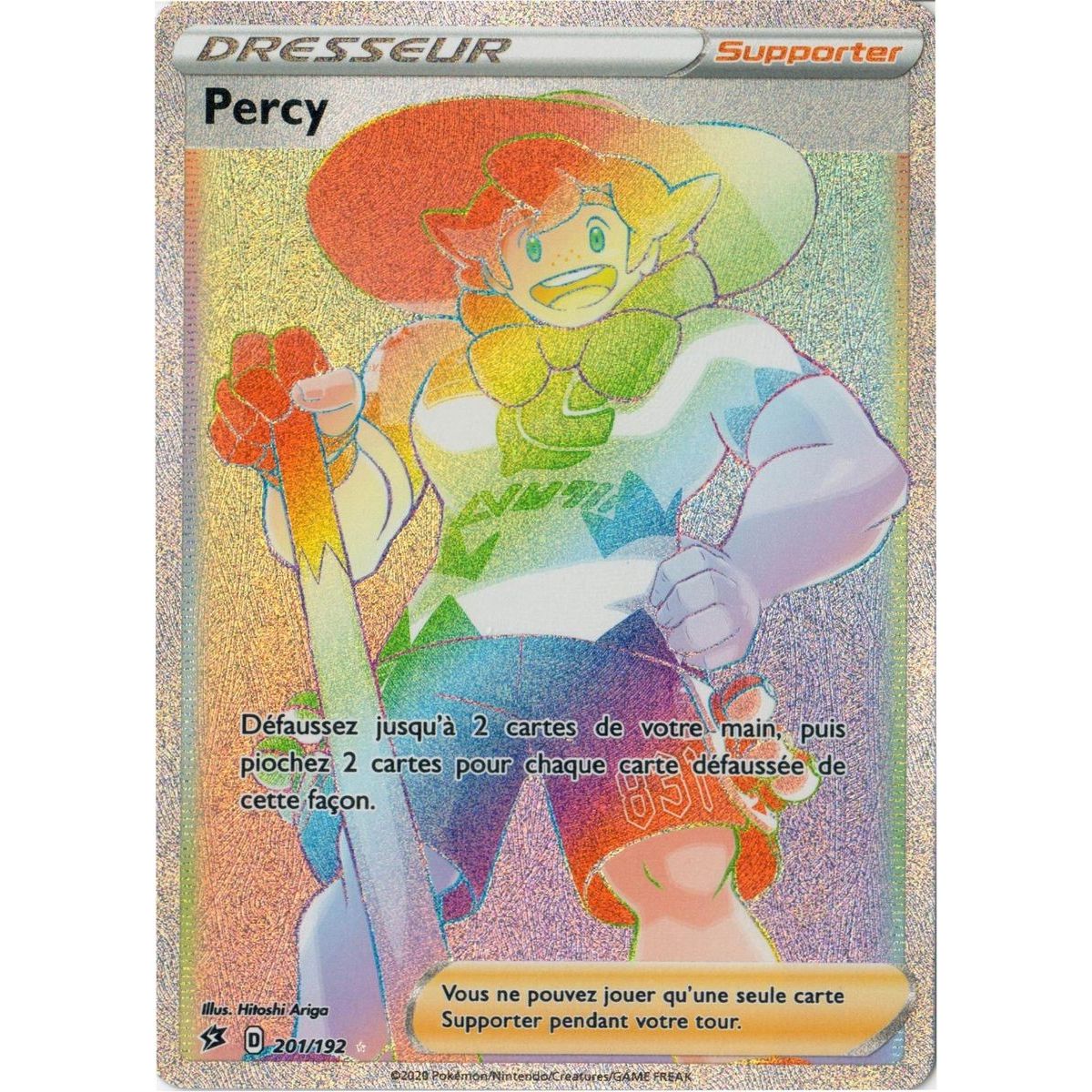 Percy - Secret Rare 201/192 EB02 Rebel Clash