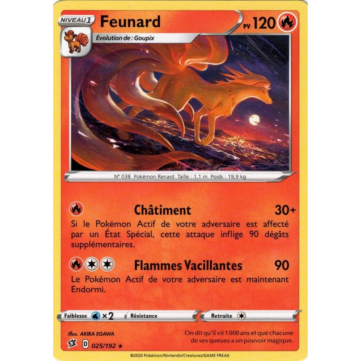 Item Feunard - Reverse 025/192 EB02 Clash of the Rebels