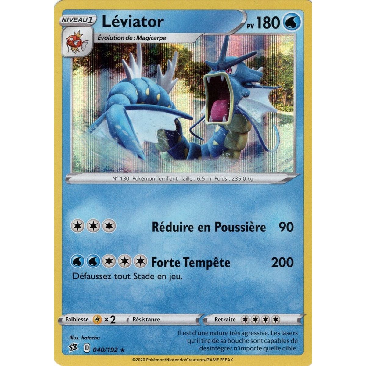 Item Gyarados - Reverse 040/192 EB02 Rebel Clash