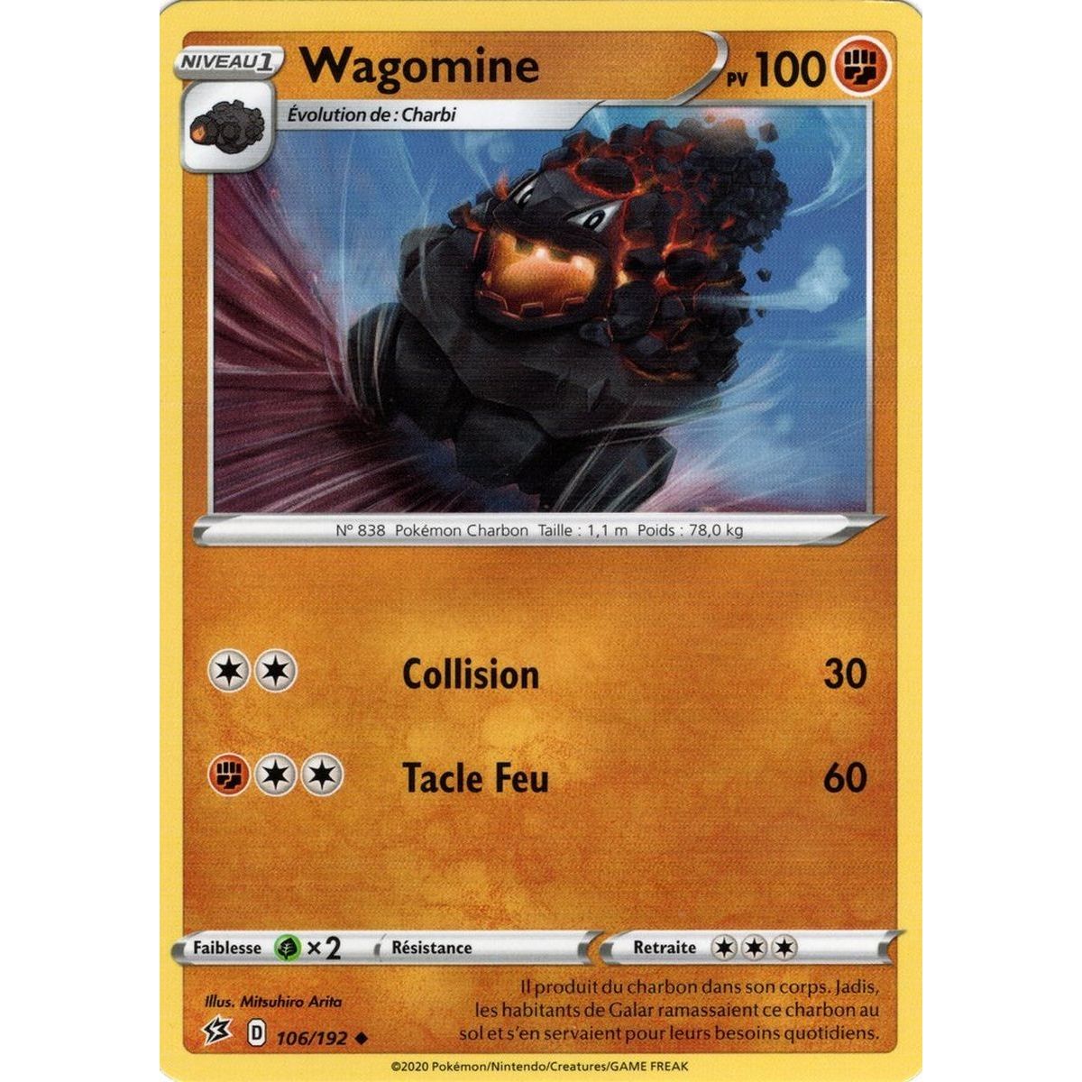 Wagomine - Reverse 106/192 EB02 Clash of the Rebels