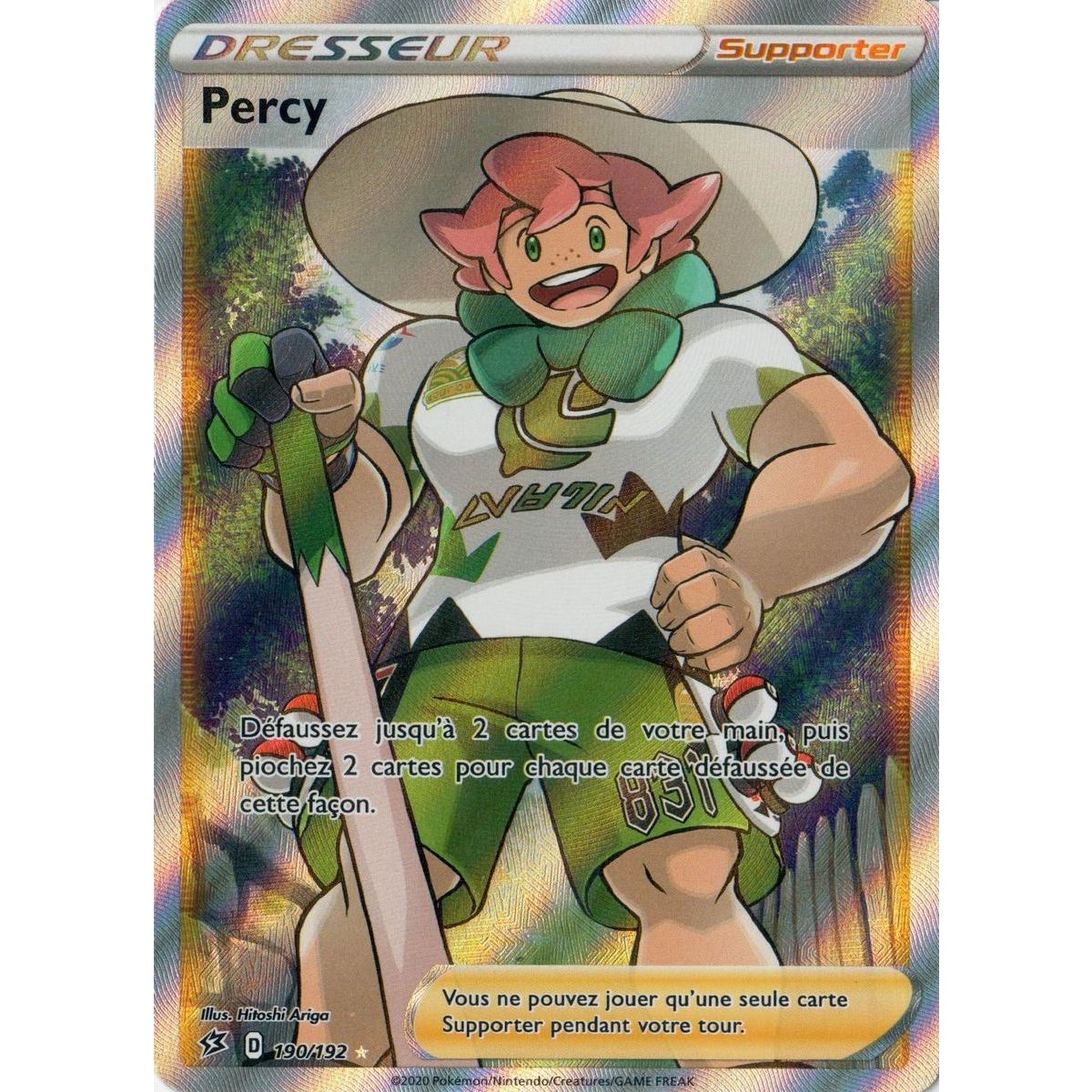Percy - Full Art Ultra Rare 190/192 EB02 Clash of the Rebels