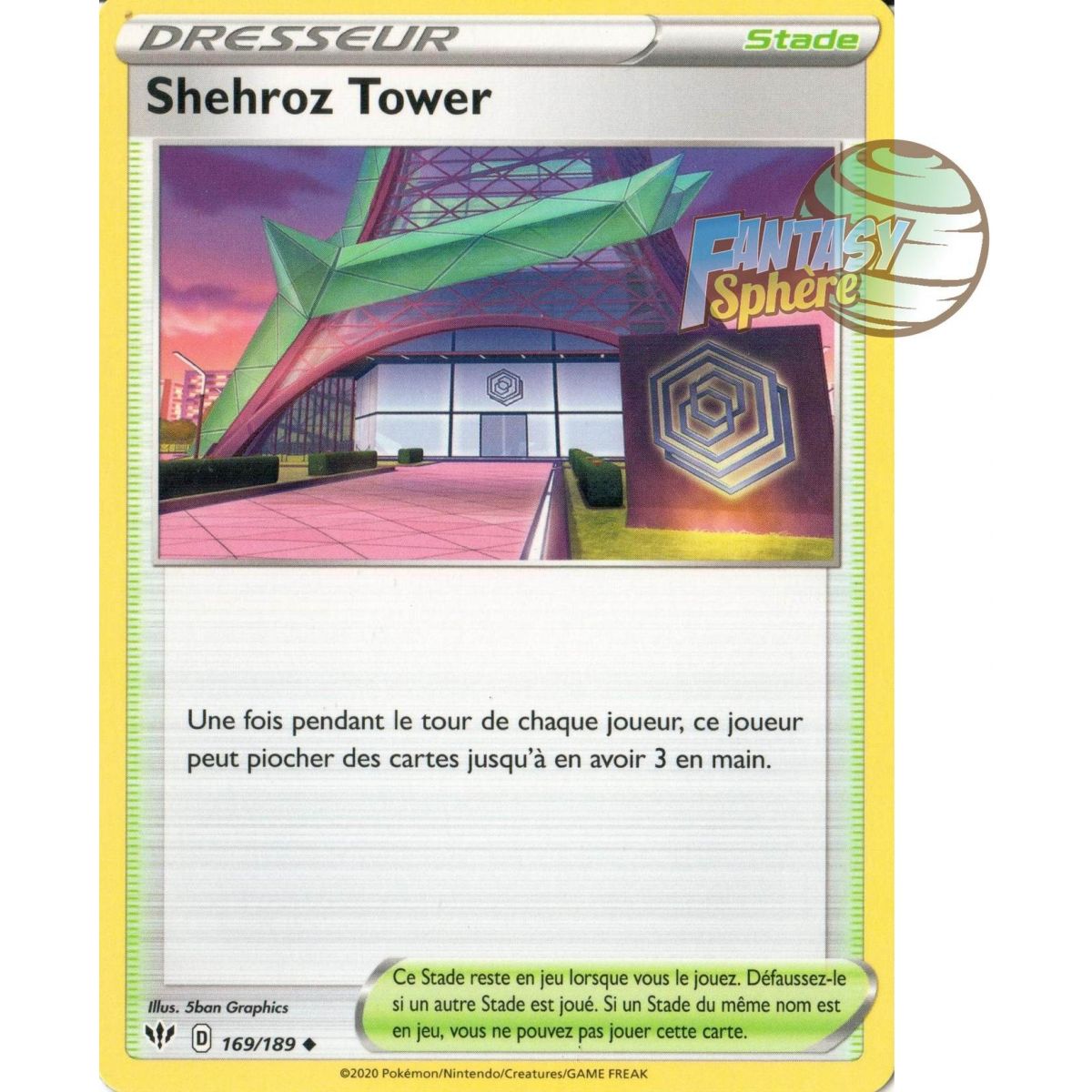 Shehroz Tower - Uncommon 169/189 EB02 Clash of the Rebels