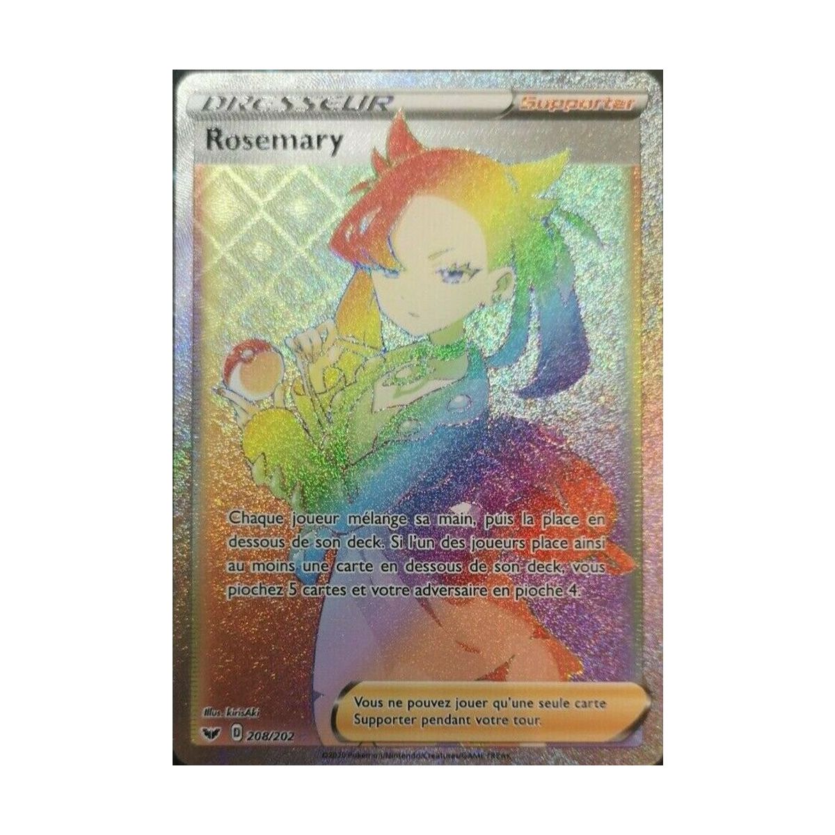 Rosemary - Secret Rare 208/202 EB01 Sword and Shield