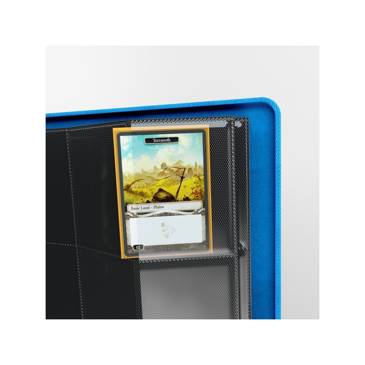 Gamegenic - Zip Album - 18-Pocket Blue - 360 Slots