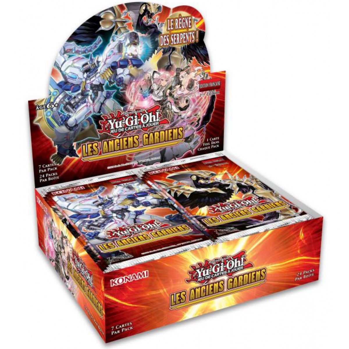 Yu Gi Oh! - Display - Box of 24 Boosters - The Ancient Guardians - FR