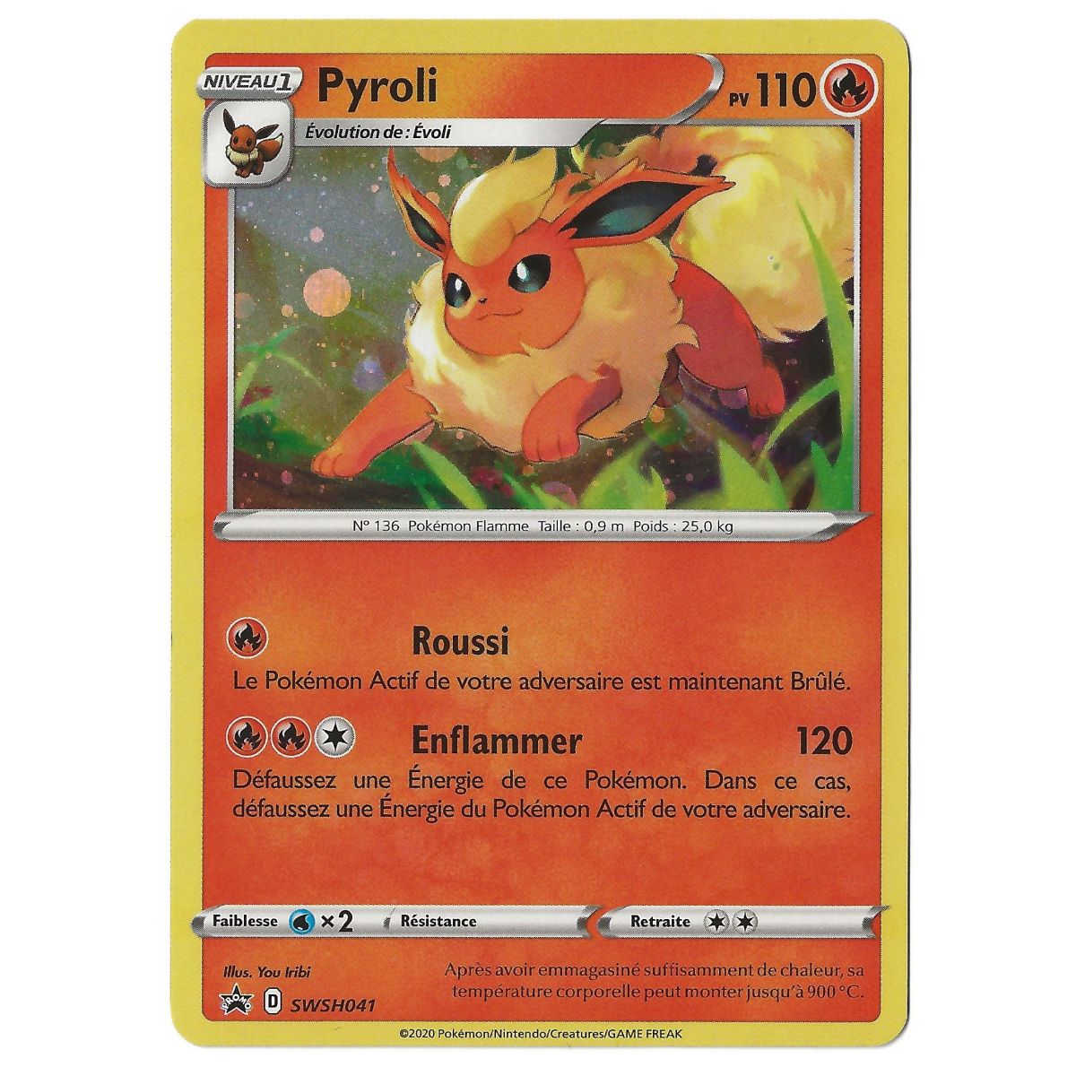 Item Pyroli - Holo Rare - SWSH041