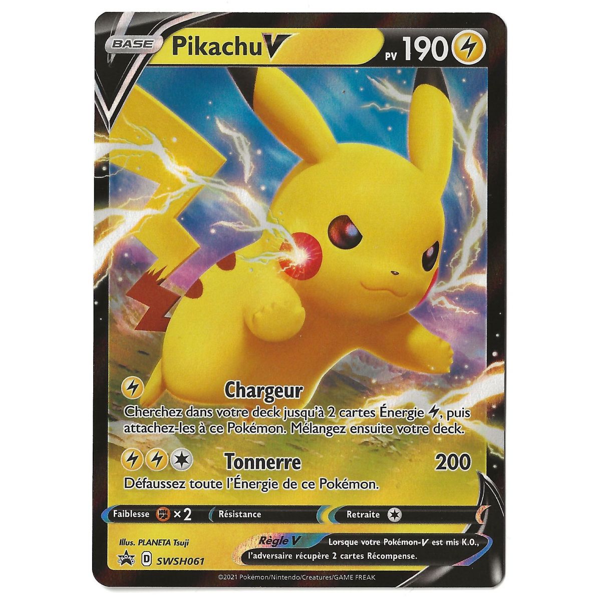 Item Pikachu V - Ultra Rare - SWSH061