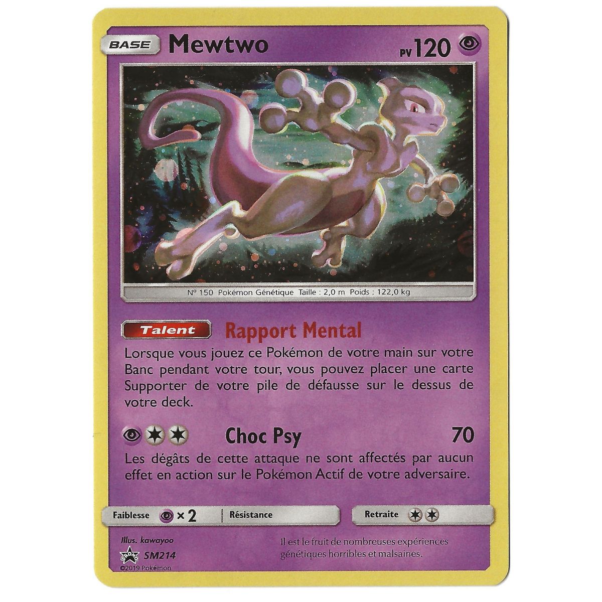 Mewtwo - Holo Rare - SM214