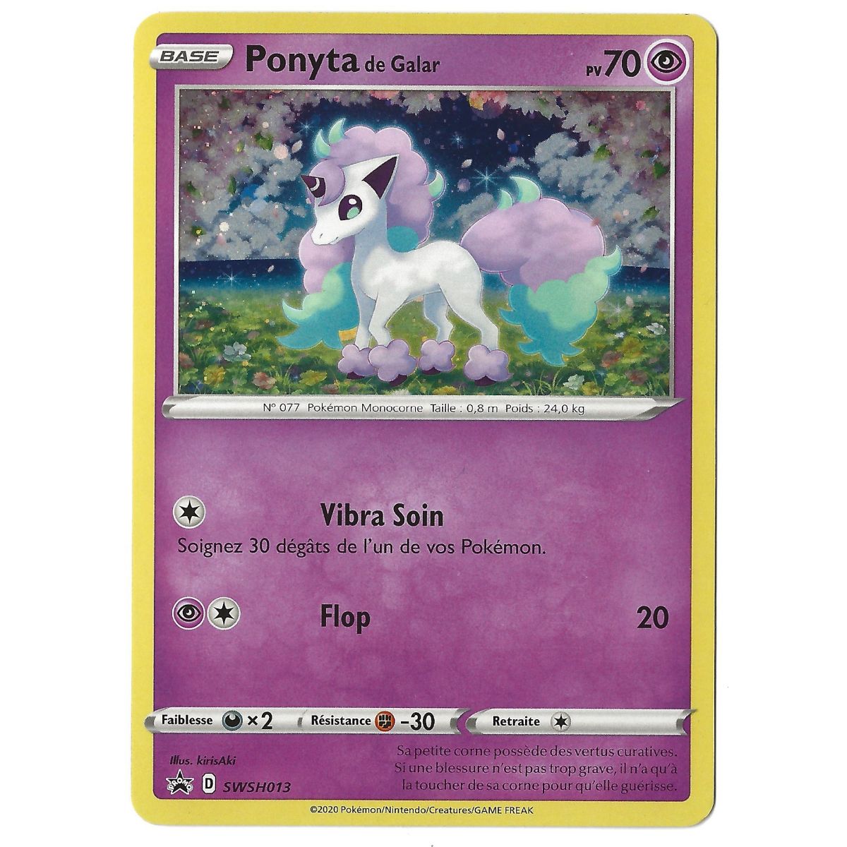 Galar Ponyta - Holo Rare - SWSH013