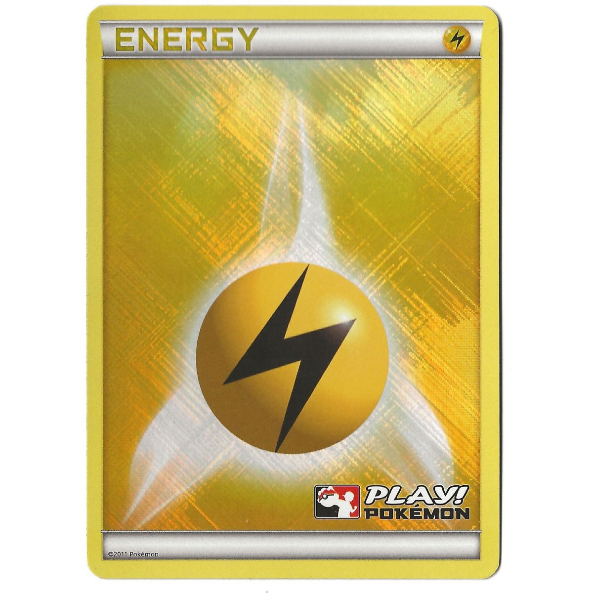 Item Energy Electric Play! Pokémon - Reverse Rare - 2011