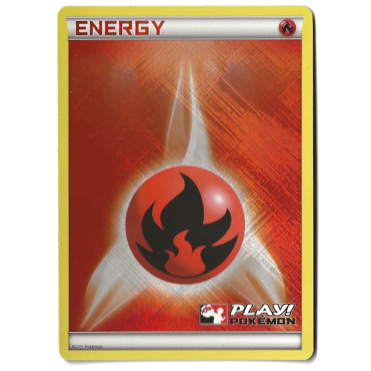 Item Energy Fire Play! Pokémon - Reverse Rare - 2011