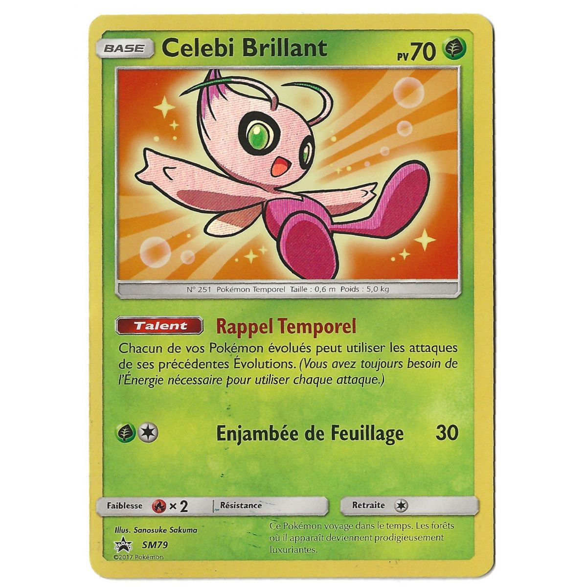 Celebi Shiny - Holo Rare - SM79