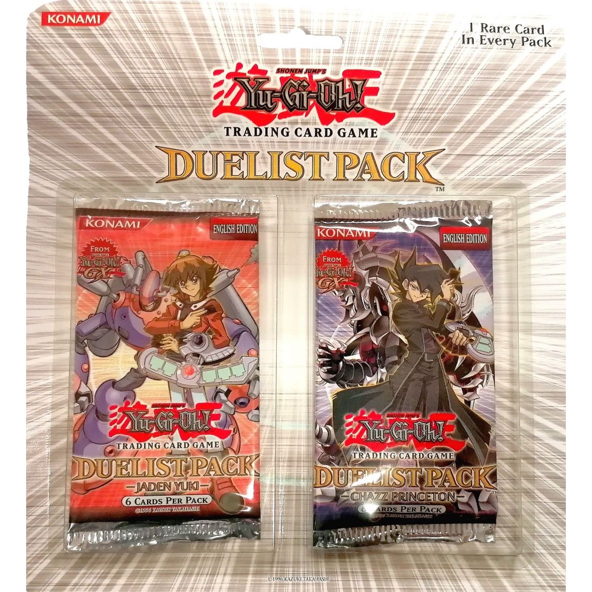 *US Print SEALED* Yu-Gi-Oh! - Special Edition - Duelist Pack: Jaden Yuki & Chazz Princeton - BLISTER PACK
