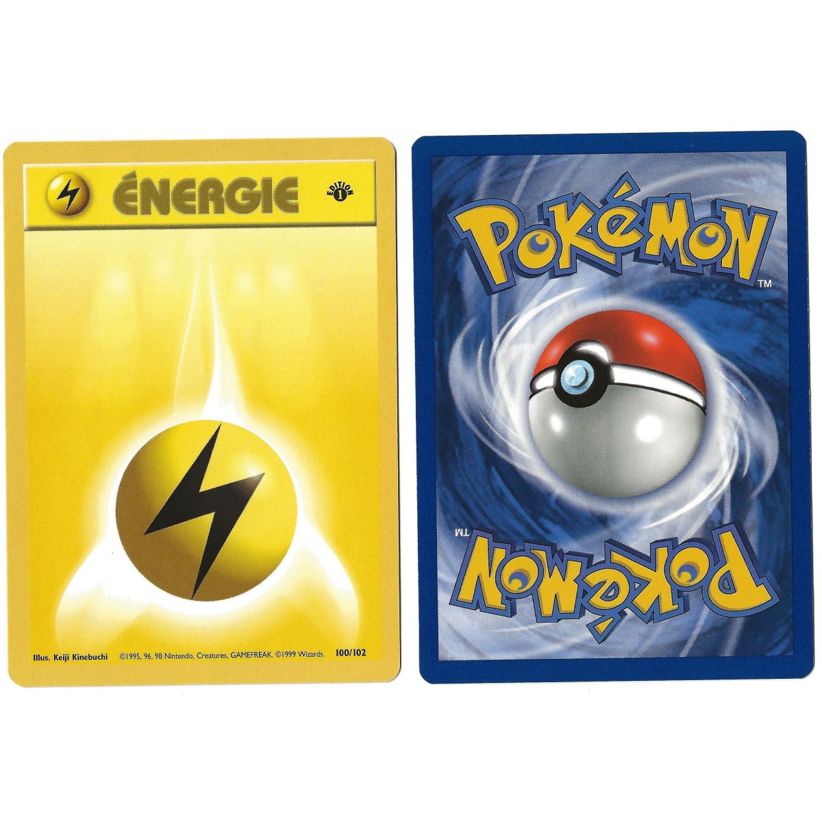 Item Energie Electrik (1) 100/102 Common Base Set 1st French See Scan
