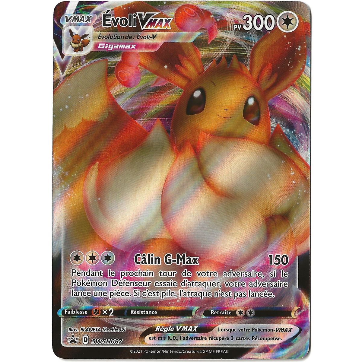 Eevee VMAX - Full Art Ultra Rare - SWSH087