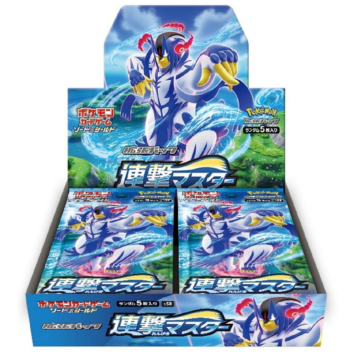 Pokémon - Display - Box of 30 Boosters - Rapid Strike Master [S5I] - JP