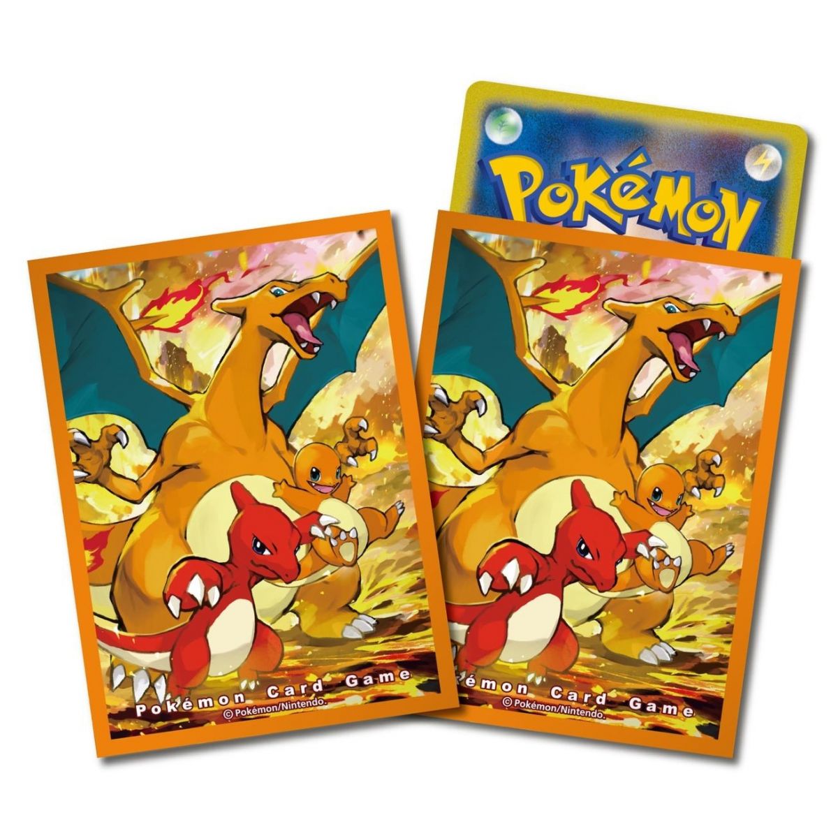 Pokémon Center - Card Sleeves - Standard - Charizard & Evolution (64)