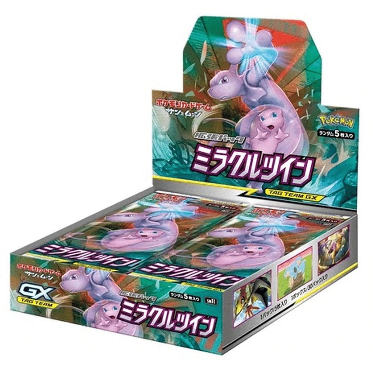 Pokémon - Display - Box of 30 Boosters - Miracle Twin [SM11] - JP