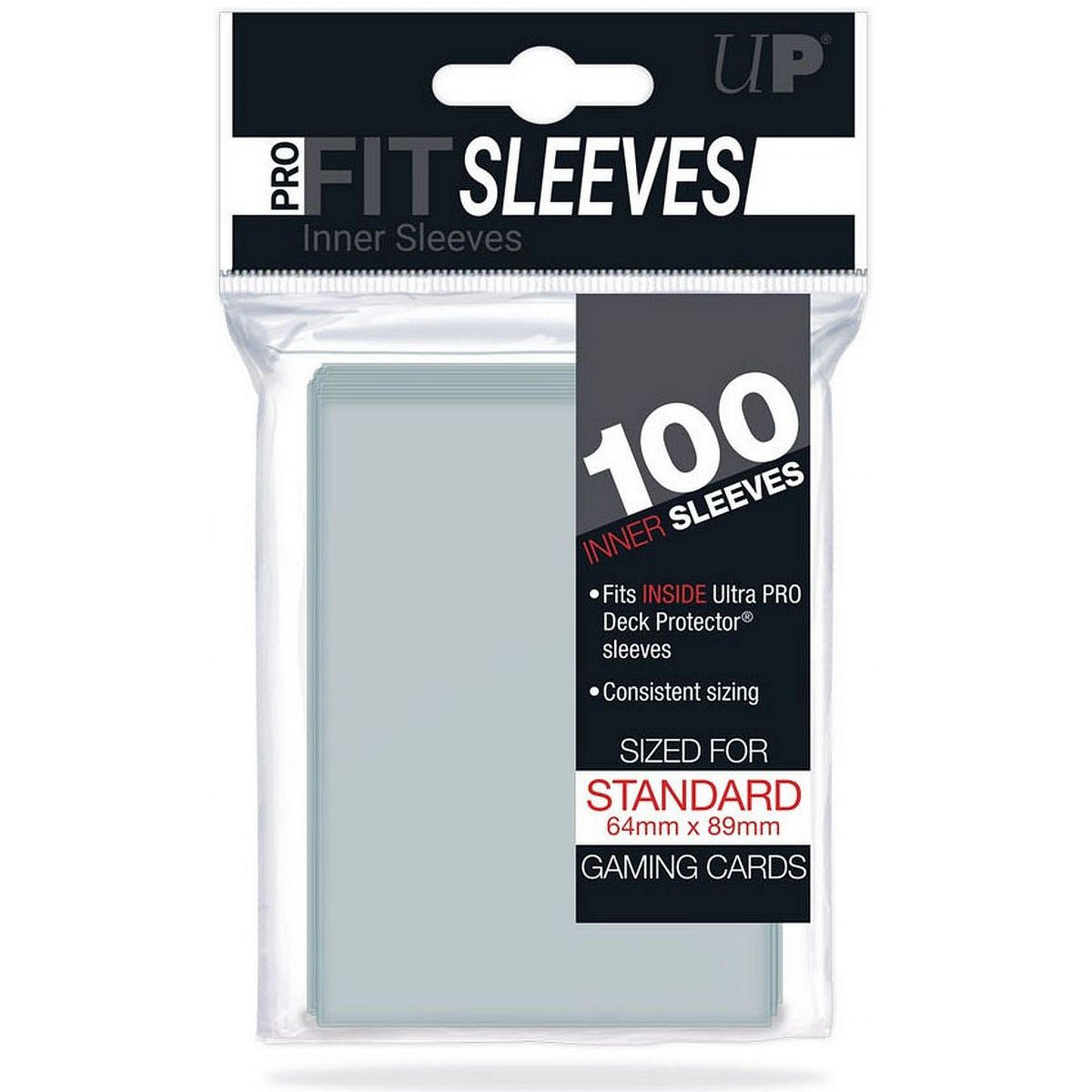 Item Ultra Pro - Pro-Fit Card Sleeves - Standard Size - (100)