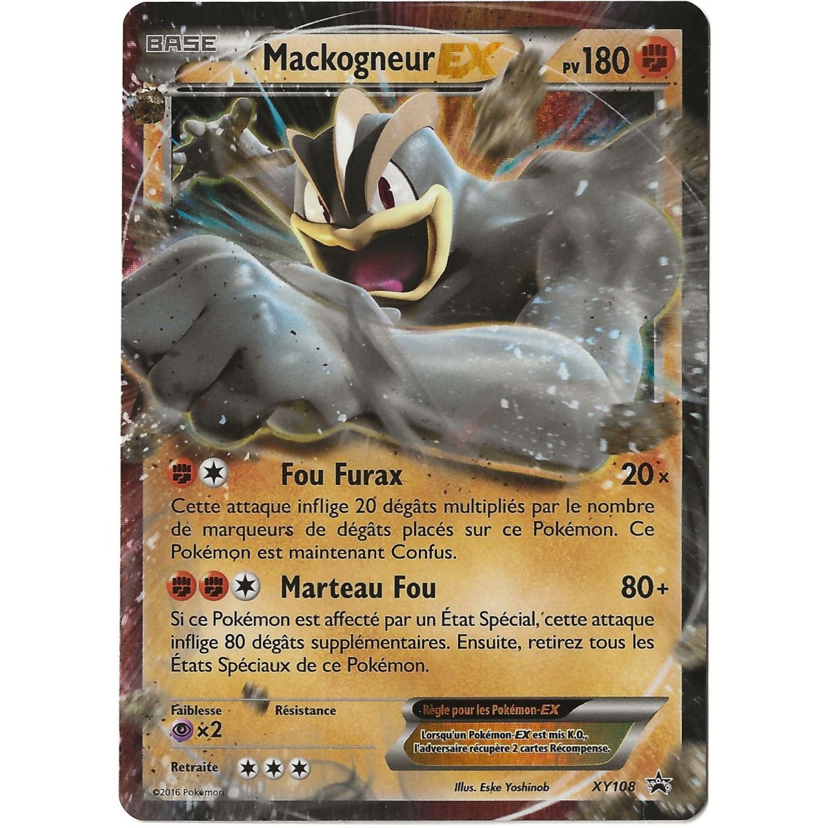 Machamp Ex - Ultra Rare - XY108