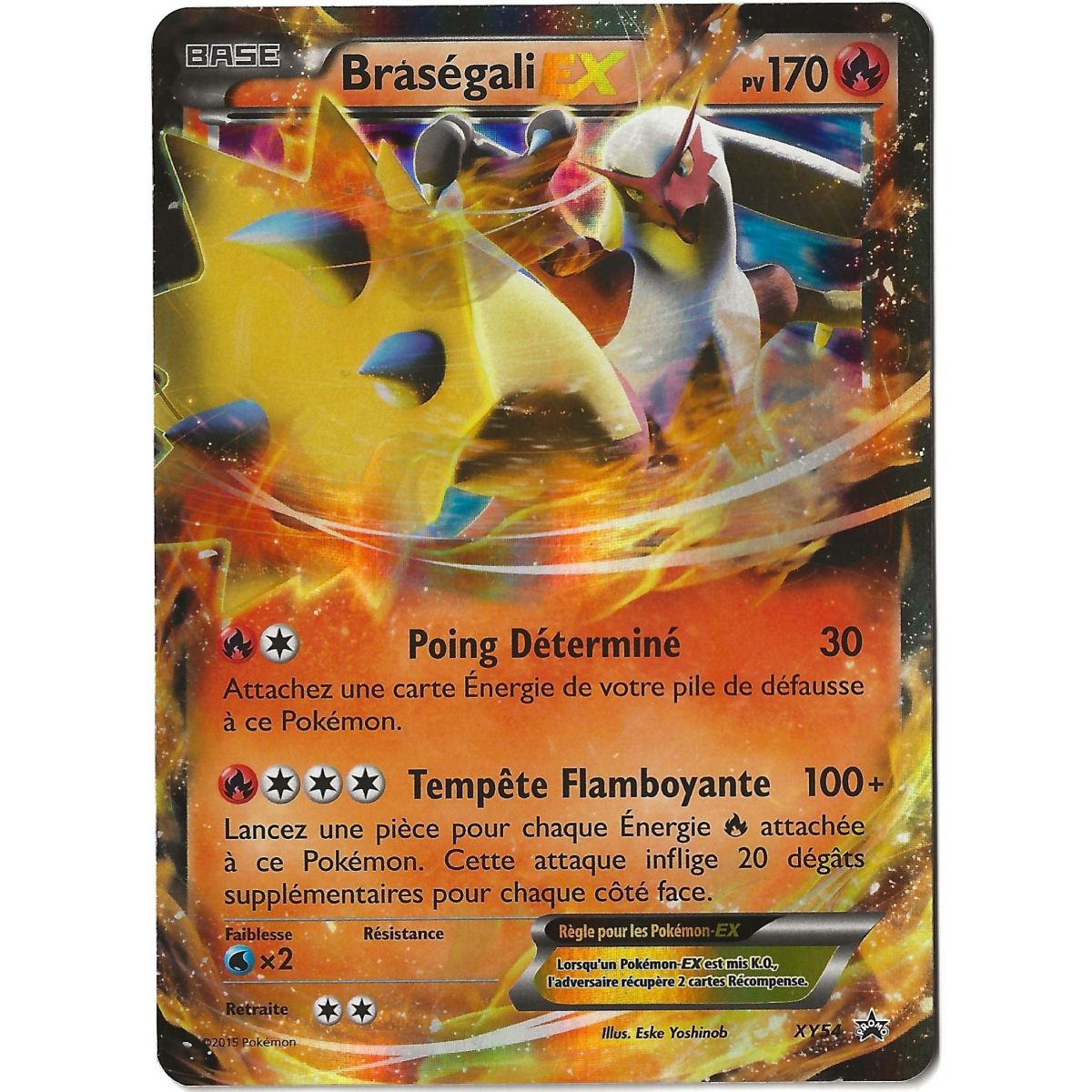 Item Braségali Ex - Ultra Rare - XY54