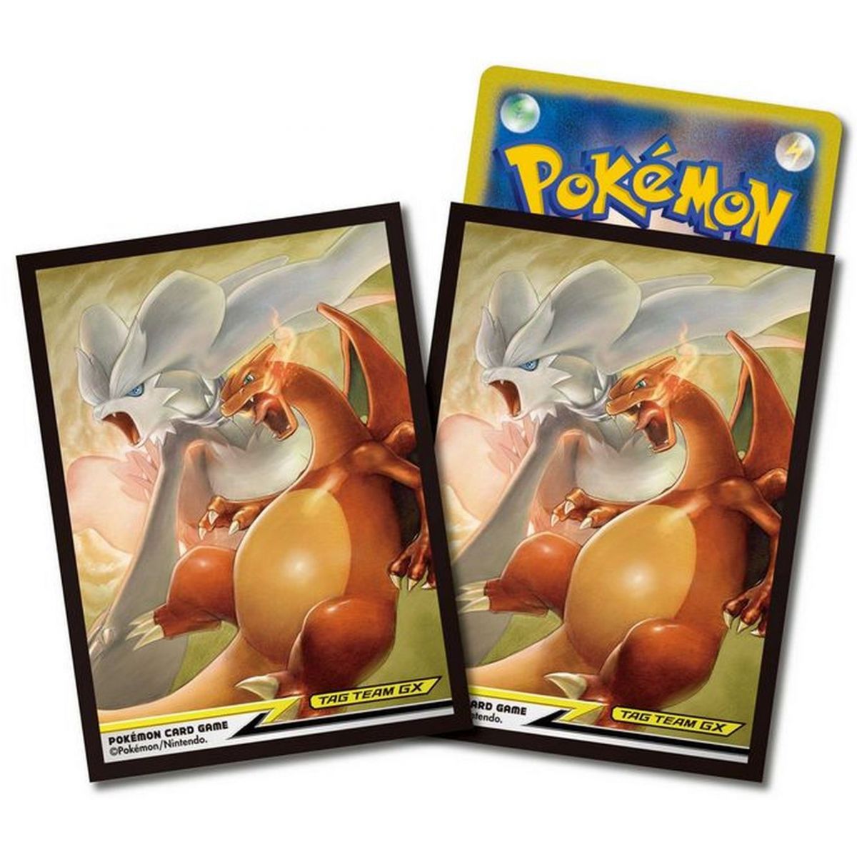 Pokémon Center - Card Sleeves - Standard - Reshiram & Charizard (64)