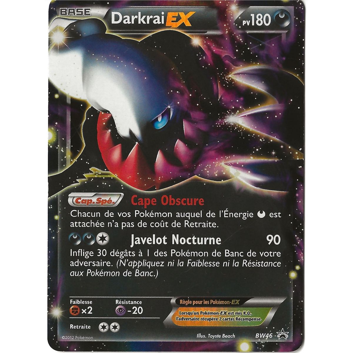 Item Darkrai Ex - Ultra Rare - BW46